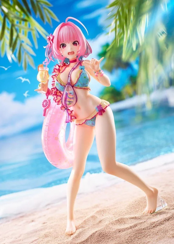 THE IDOLM@STER CINDERELLA GIRLS Riamu Yumemi DreamTech Figure Swimsuit Promotion