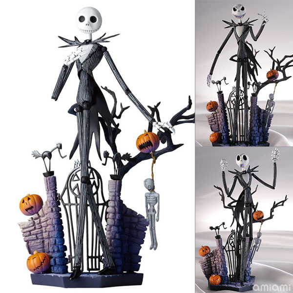 Nightmare Before Christmas Legacy of Revoltech LR-058Jack Skellington Glow-in-the-Dark Color ver.