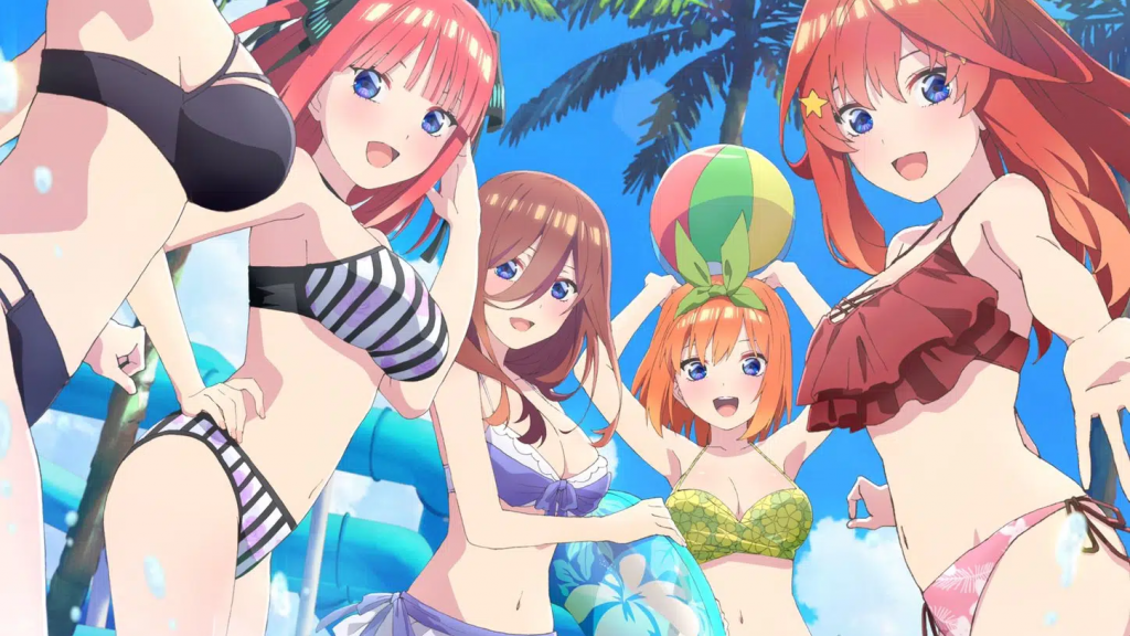 The Quintessential Quintuplets får anime film til sommer 2022