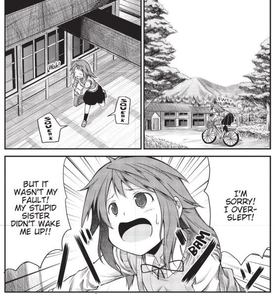 Non Non Biyori manga bog 1