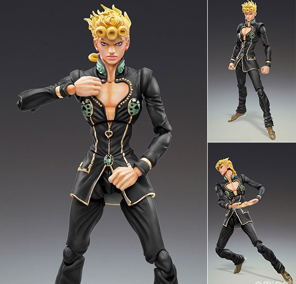 Super Action Statue JoJo’s Bizarre Adventure Part 5 Giorno Giovanna Ver.BLACK