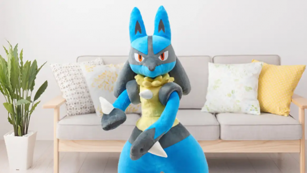 1:1 Lucario bamse