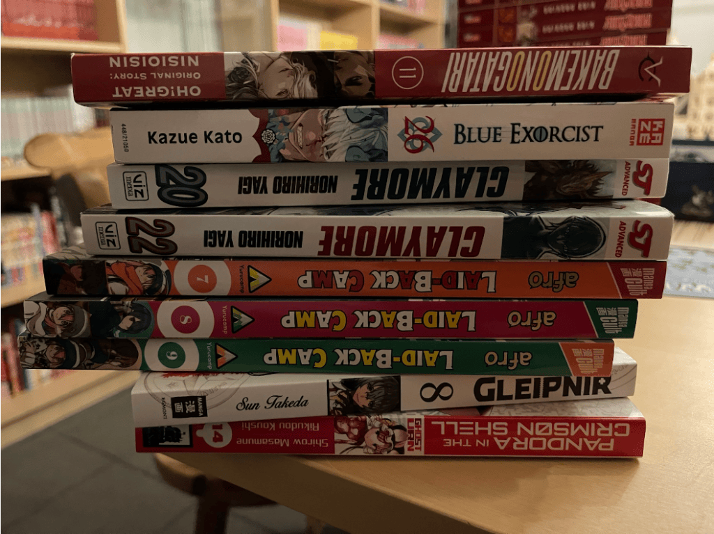 Sidste par ugers manga december 2021