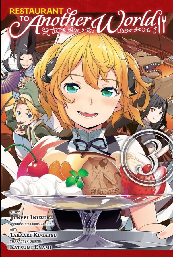 Dagens manga: Restaurant to Another World bog 3