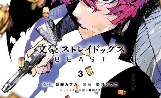 Bungo Stray Dogs Beast mangaen slutter her i januar