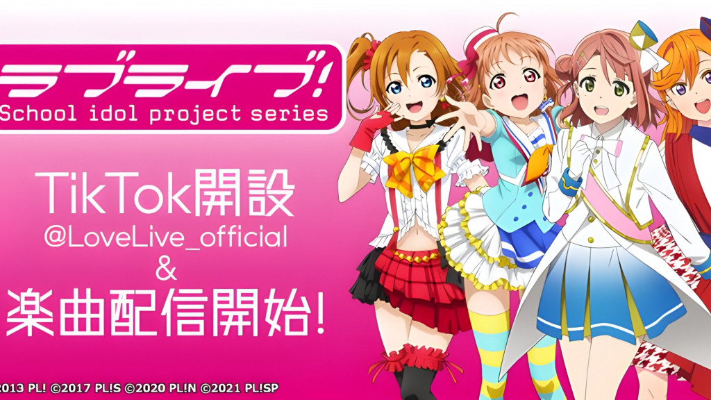 Love Live! har fået en officiel TikTok