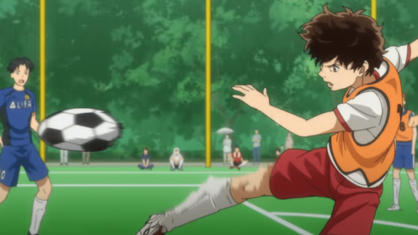 Aoashi fodbold anime trailer