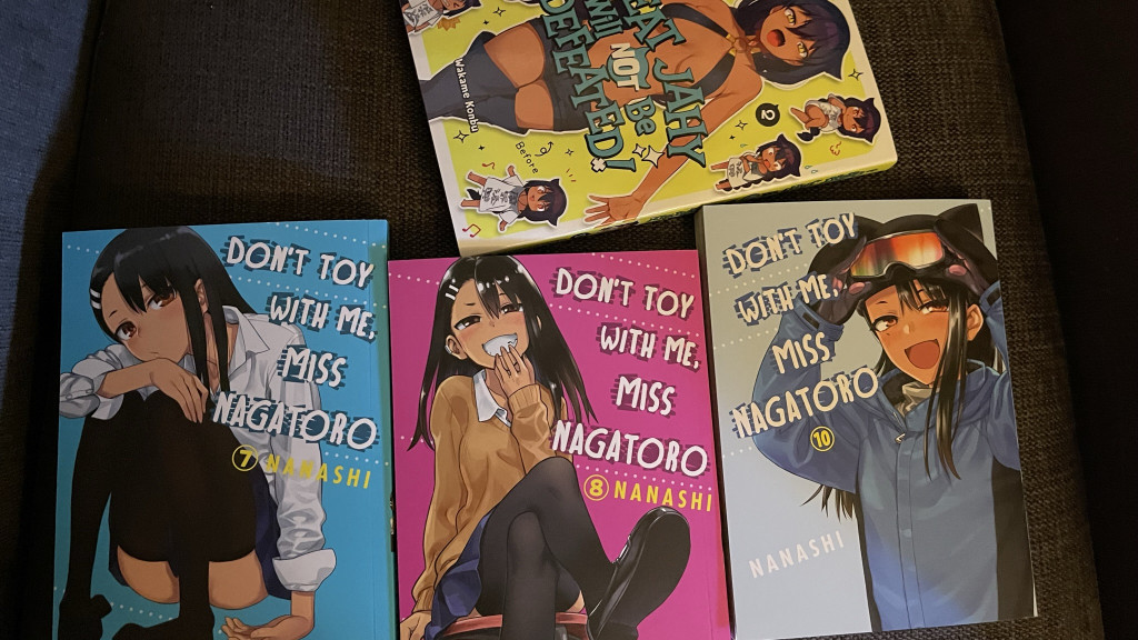 Mangaer købt i marts og april