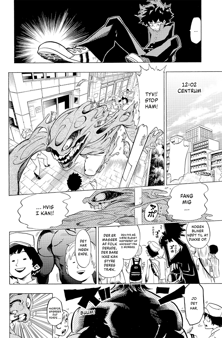 My Hero Academia manga 1 dansk