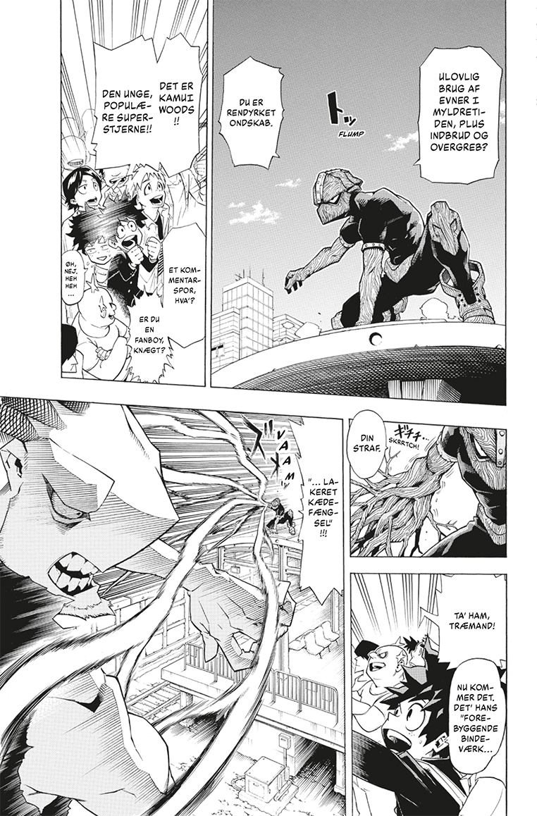 My Hero Academia manga 1 dansk