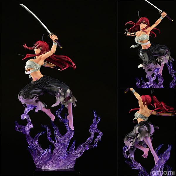 FAIRY TAIL Erza Scarlet Samurai -Kouen Banjou- ver. Jet Black
