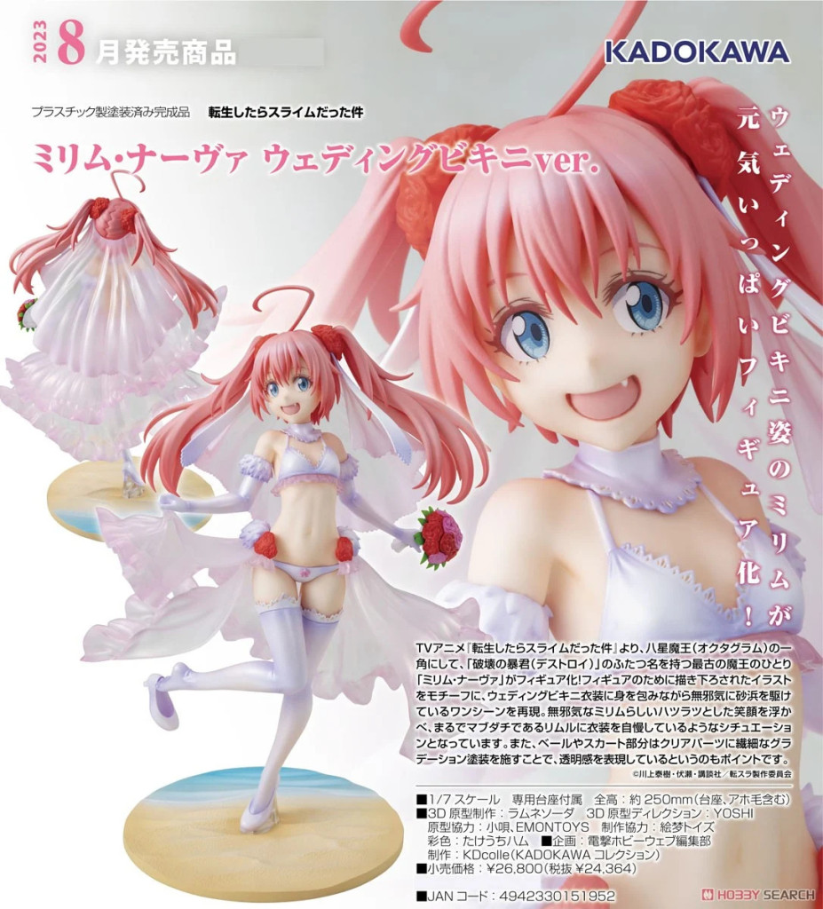 That Time I Got Reincarnated as a Slime Milim Nava: Wedding Bikini ver.