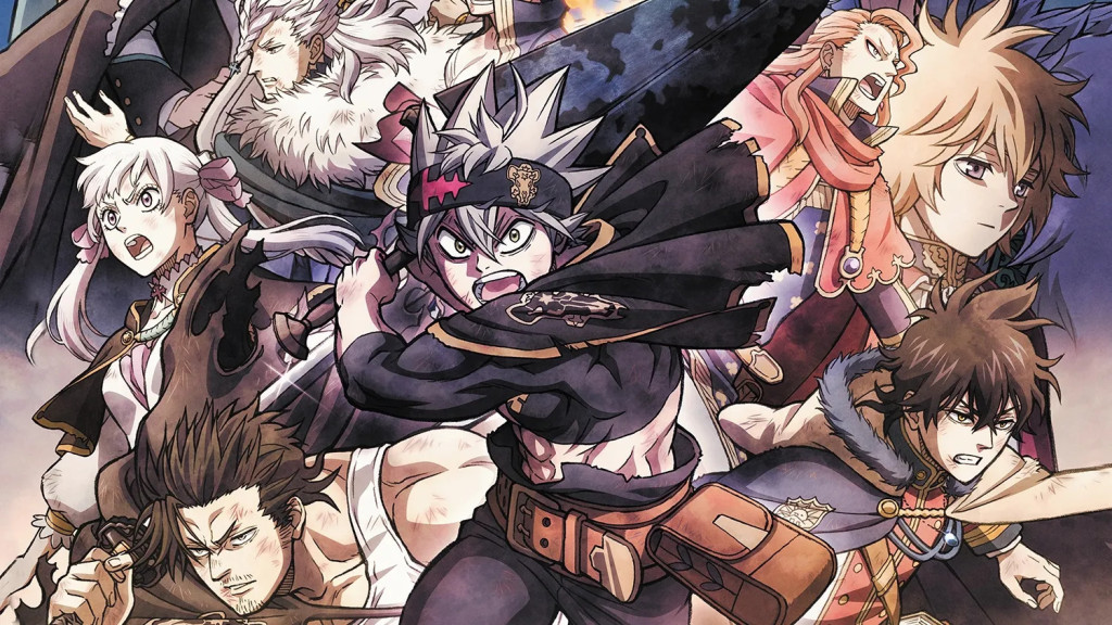 Black Clover: Sword of the Wizard King film illustration