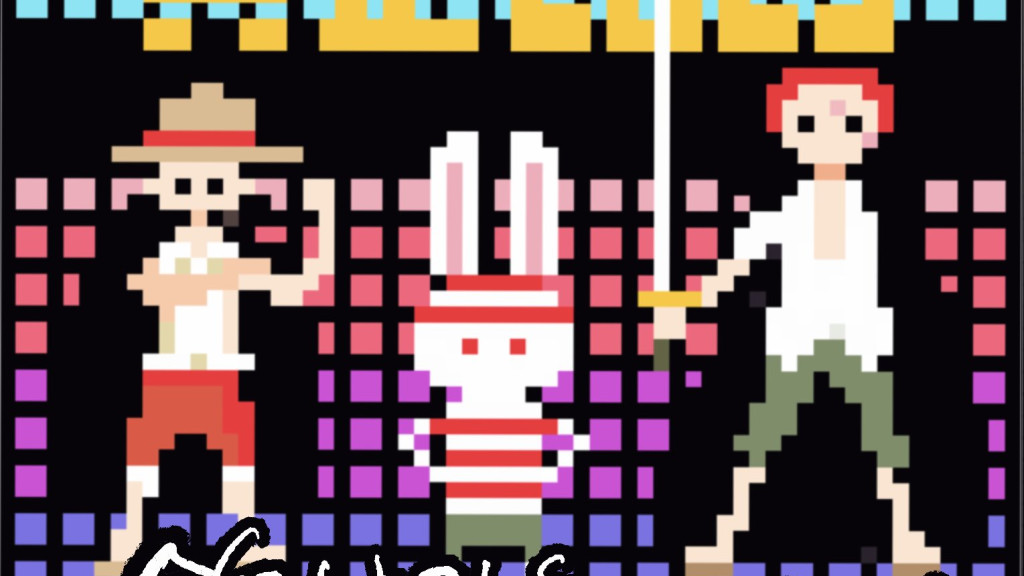 Nytår 2023 illustration fra One Piece