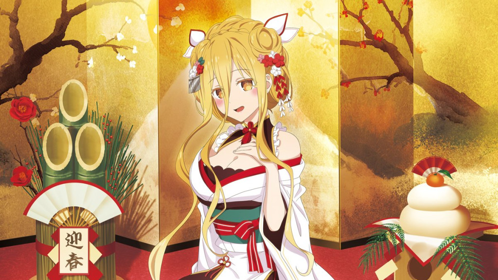 Nytår 2023 illustration fra Date A Live