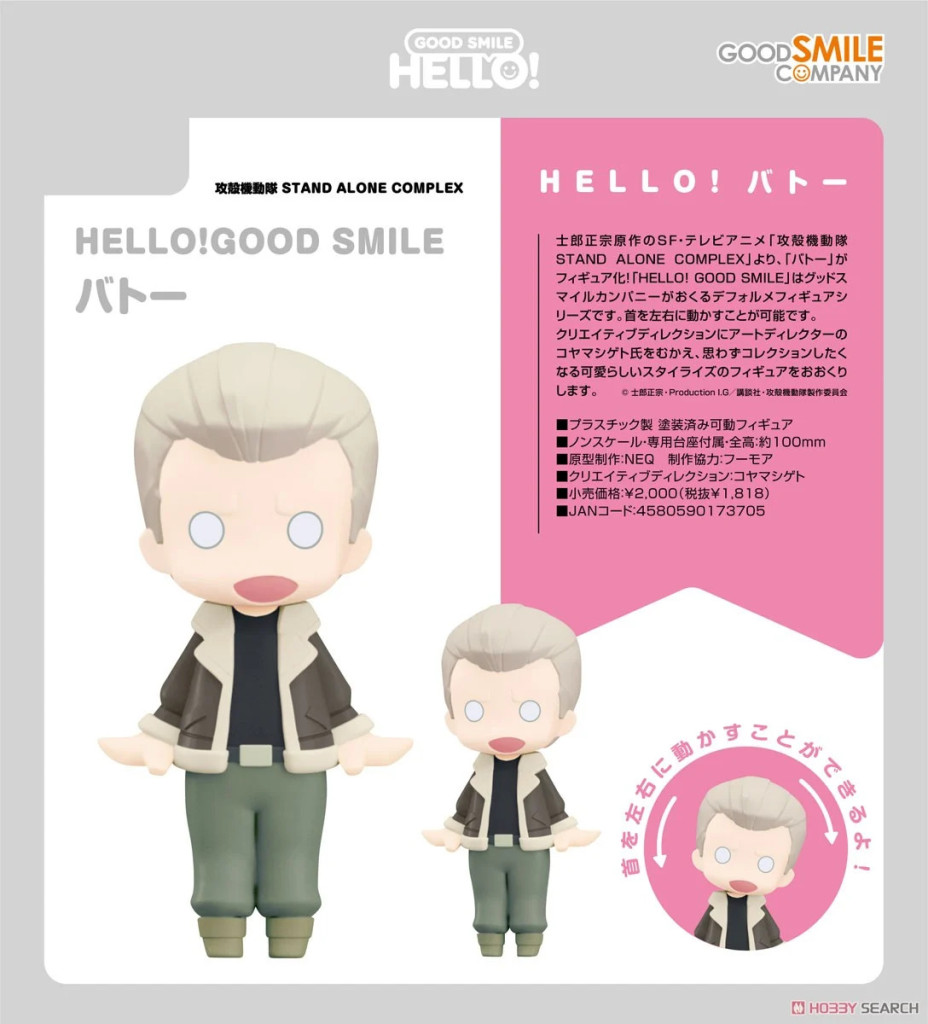 https://otakumode.com/shop/641ba14d3c0393001d47afdd/Hello!-Good-Smile-Ghost-in-the-Shell-Stand-Alone-Complex-Batou