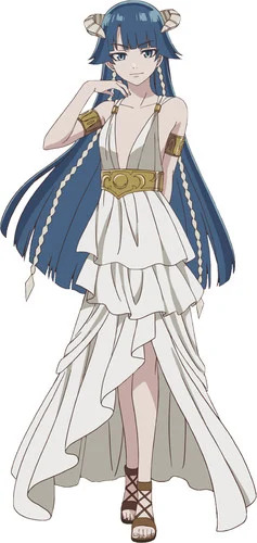 Mikako Komatsu som Amber, prinsesse af Jordkongeriget Idonokan
© めいびい／SQUARE ENIX・「結婚指輪物語」製作委員会