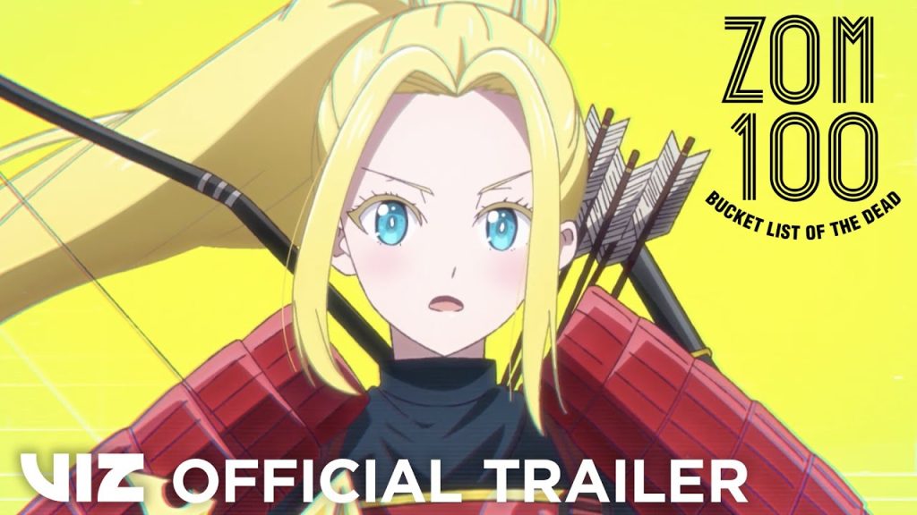 Zom 100: Bucket List of the Dead anime trailer