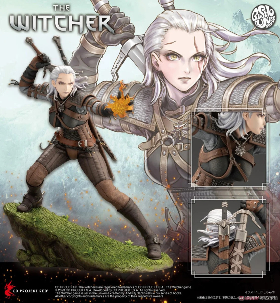 The Witcher Bishoujo Geralt