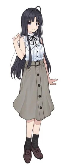 Mirei som Subaru Awa, en moden og viljestærk scenekunststuderende. © Toei Animation