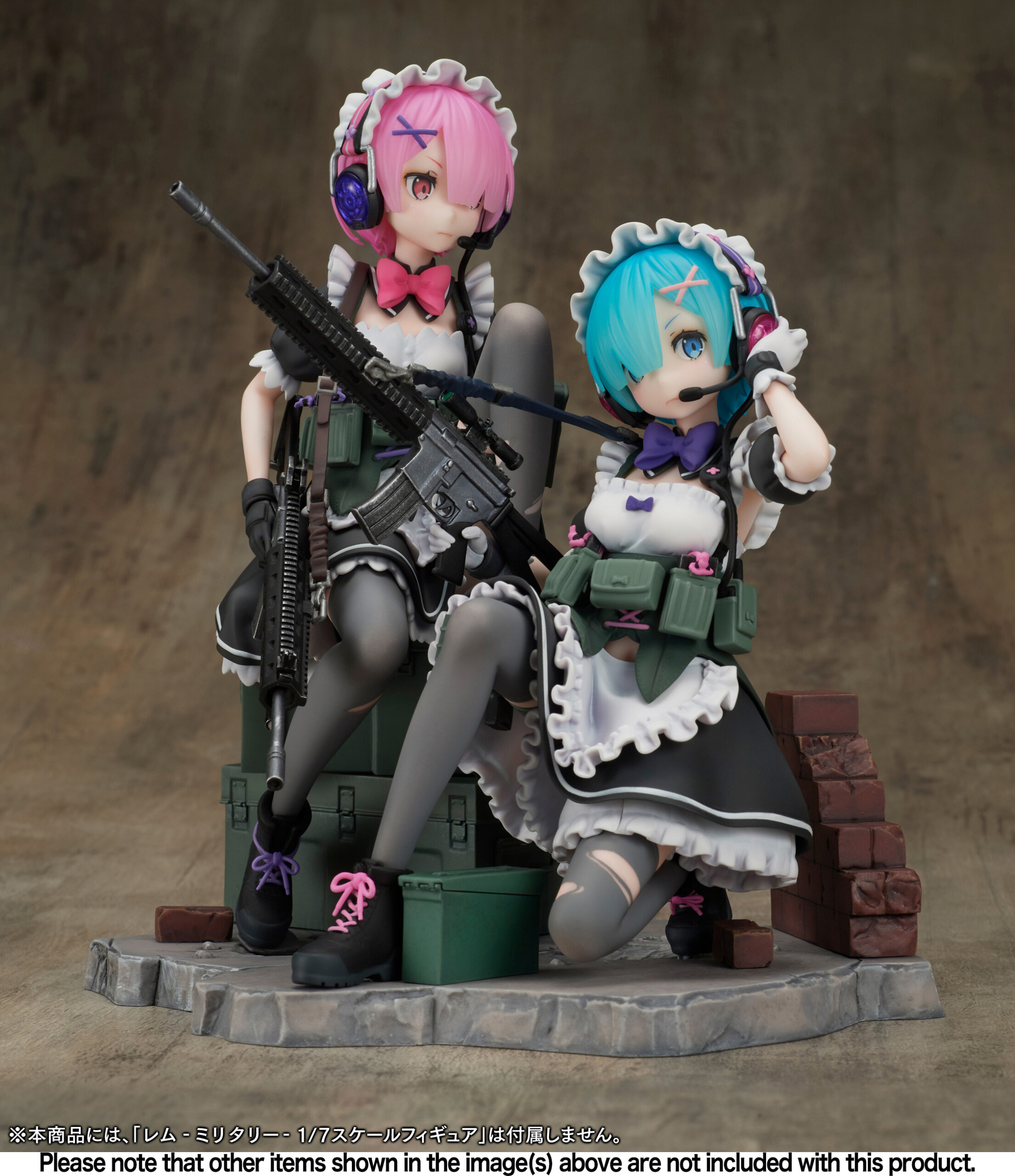 Re:ZERO -Starting Life in Another World- Ram & Rem Military ver.