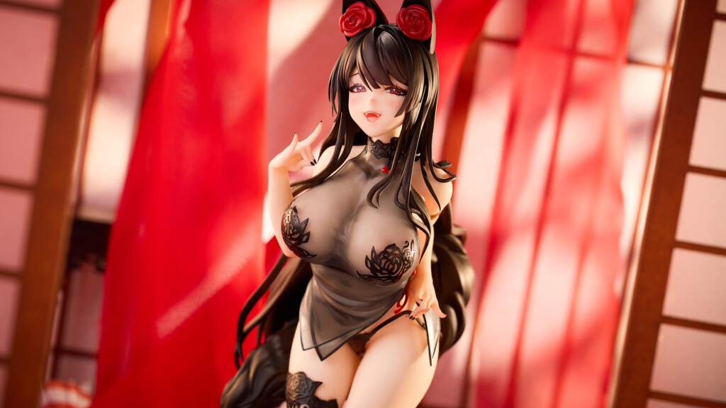 Tre kommende figur af brunette piger