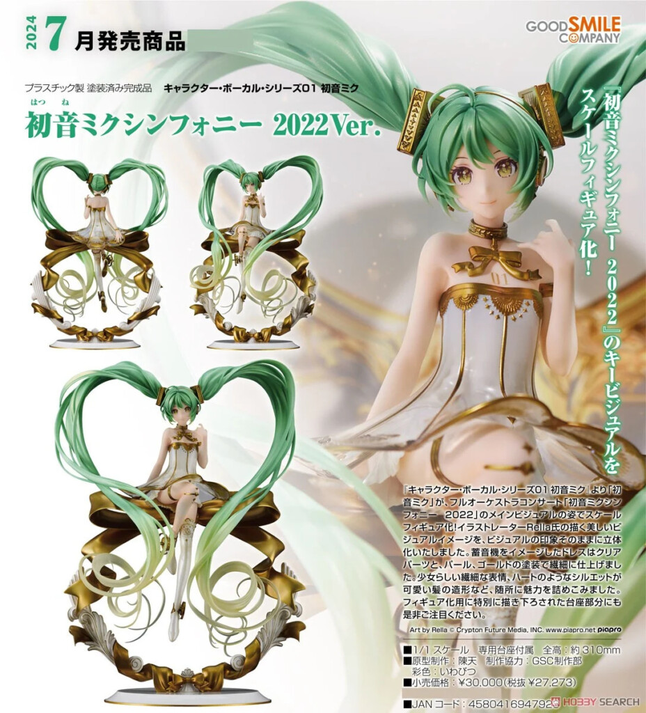 Character Vocal Series 01: Hatsune Miku Hatsune Miku Symphony: 2022 Ver.