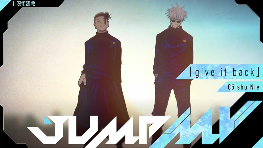 Jujutsu Kaisen ny musikvideo med sæson 1 afslutningssang Give it Back af Co shu Nie
