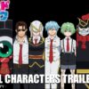 Undead Unluck anime trailer med bipersoner