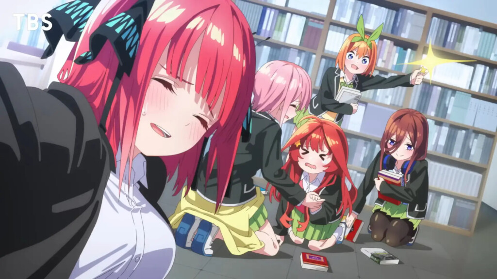 Ny Quintessential Quintuplets anime opening uden tekst