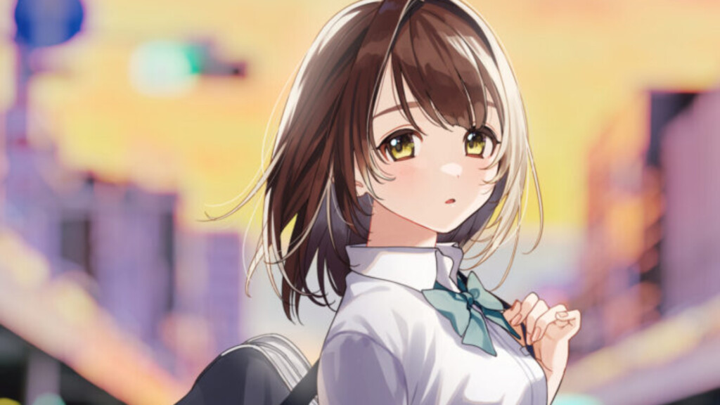 Our Rainy Protocol original anime med esports tema Nozomi Inatsuki illustration