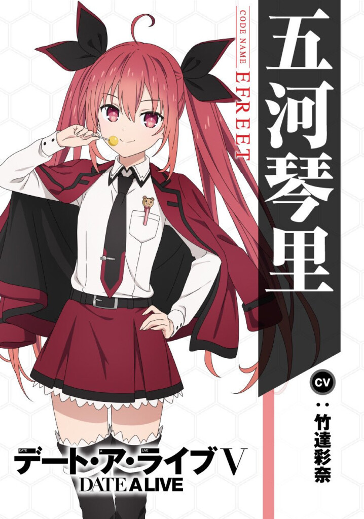 Date a Live V character visuals - Kotori Itsuka