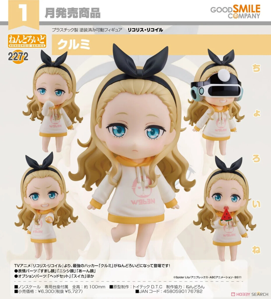 Lycoris Recoil Nendoroid Kurumi