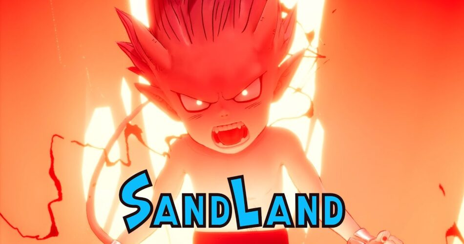 Sand Land spil historie trailer