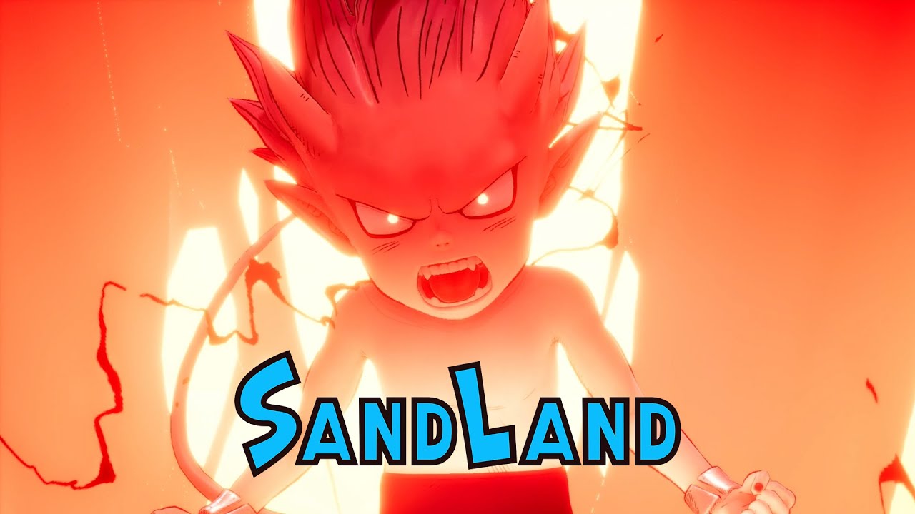 Sand Land spil historie trailer