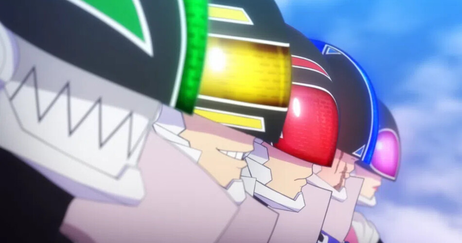 Go! Go! Loser Ranger! anime illustration og roller
