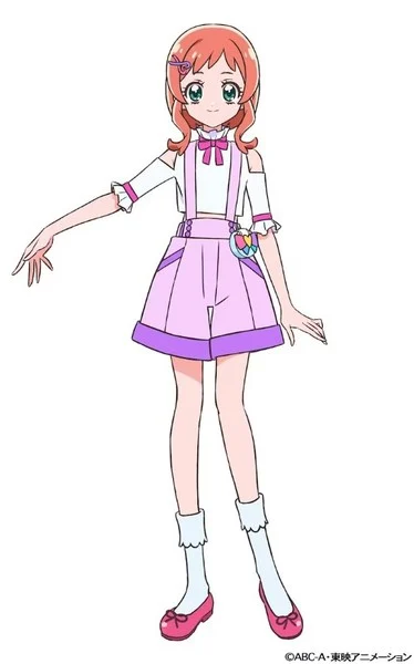 Atsumi Tanezaki som Iroha Inukai/Cure Friendly