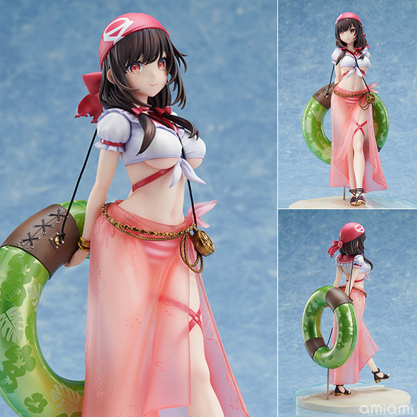 KONO SUBARASHII SEKAI NI SYUKUFUKU WO! YunYun: Light Novel Cosplay On The Beach Ver.