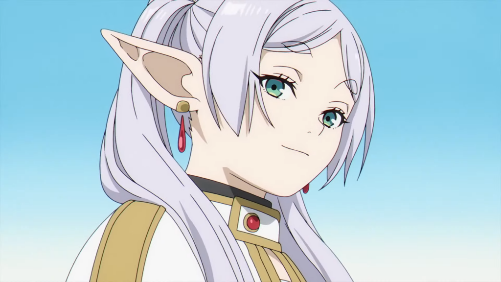 Frieren anime teaser for magi-prøven