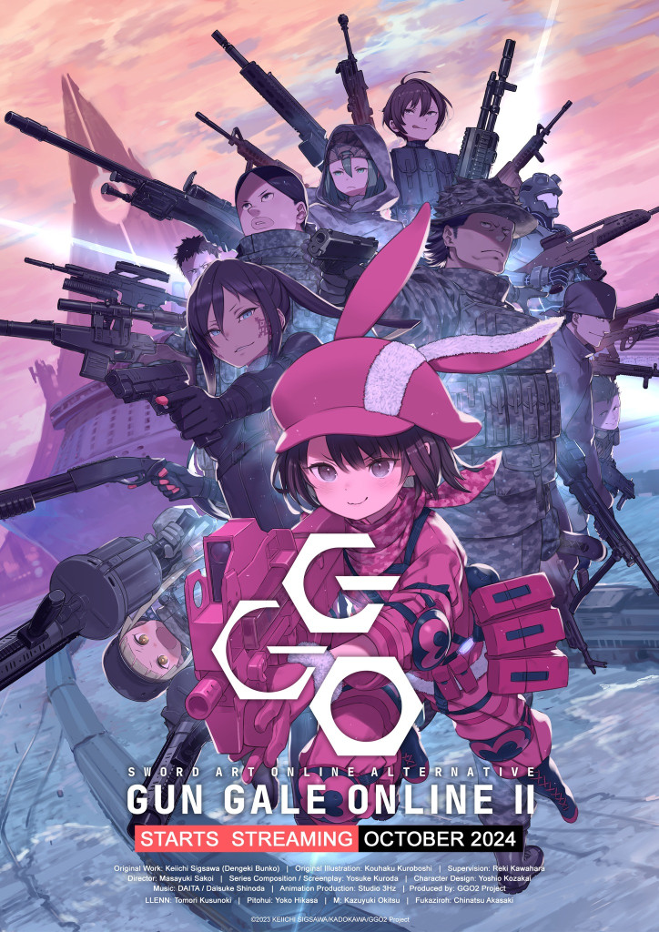 Sword Art Online Alternative: Gun Gale Online sæson 2 illustration