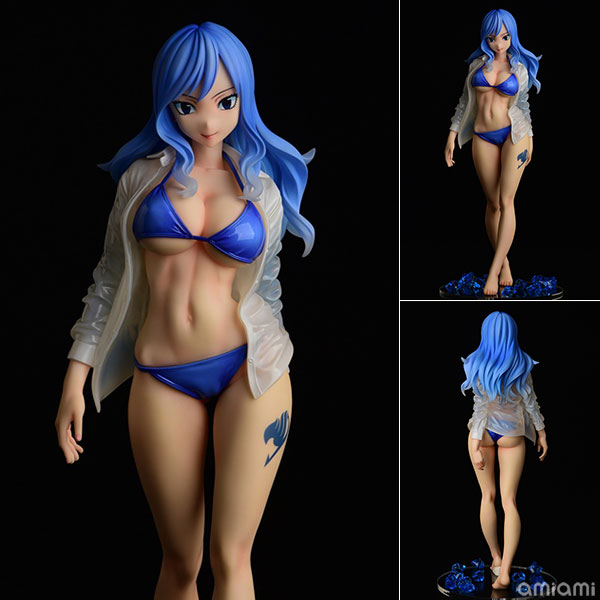 Fairy Tail – Juvia Lockser / Gravure_Style Wet Transparent Dress Shirt SP