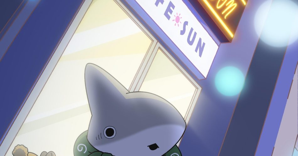 Little Shark's Day Out anime illustration