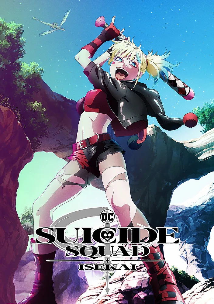 Suicide Squad Isekai anime Harley Quinn karakter trailer