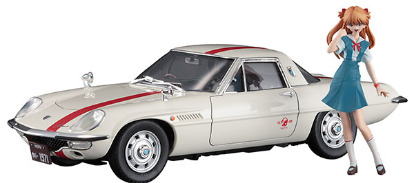 Rebuild of Evangelion NERV Official Car w/Asuka Langley Shikinami