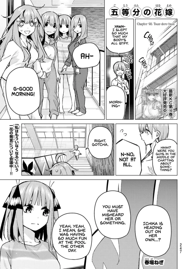 Quintessential Quintuplets manga anmeldelse