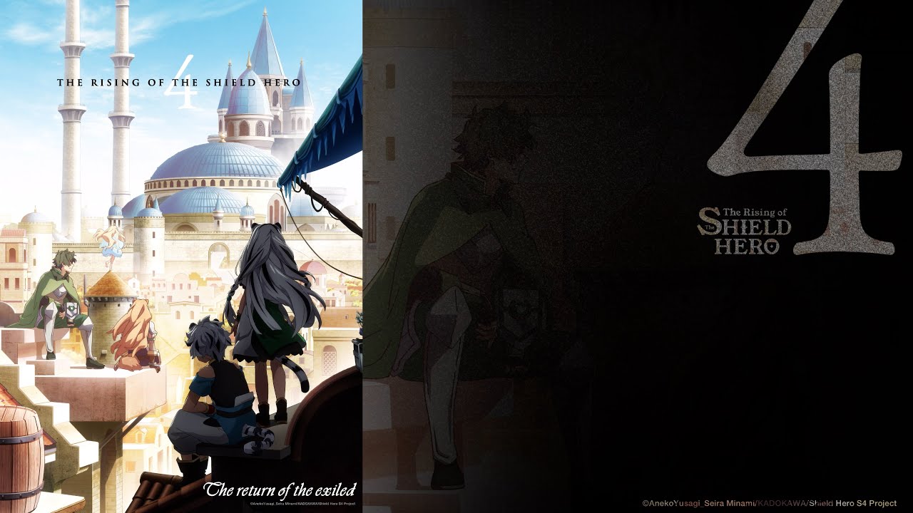 The Rising of the Shield Hero anime sæson 4 teaser illustration