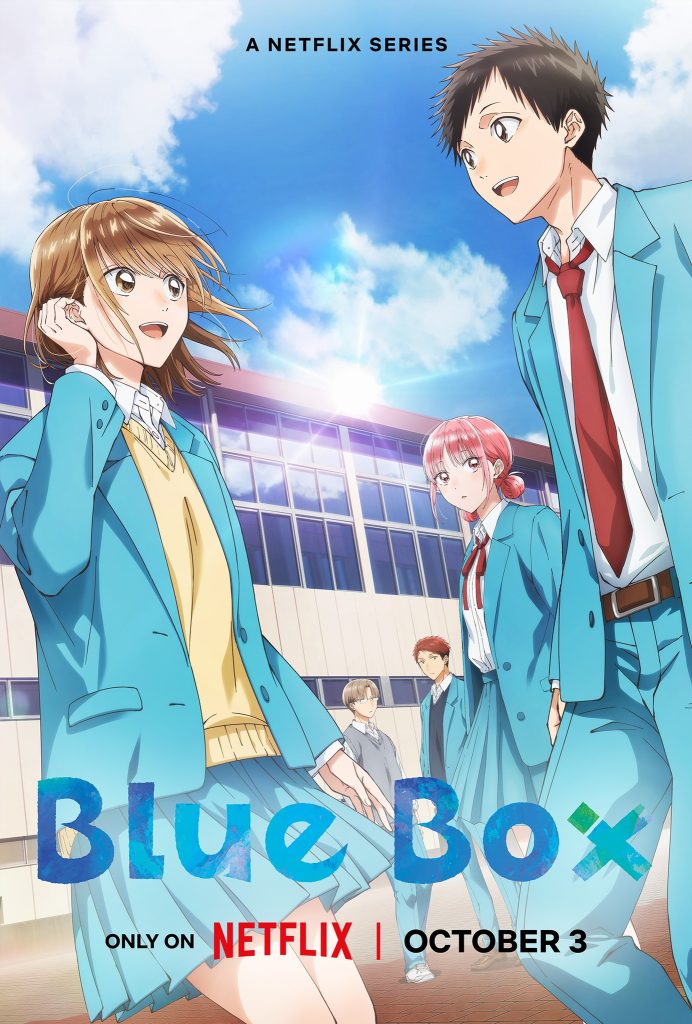 Blue Box trailer, illustration og info