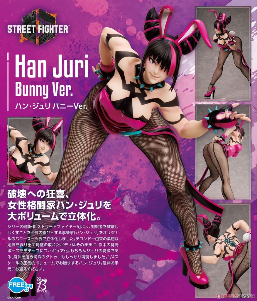 B-style Street Fighter 6 Han Juri Bunny Ver.