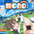 mono TV anime karakter trailere og illustrationer