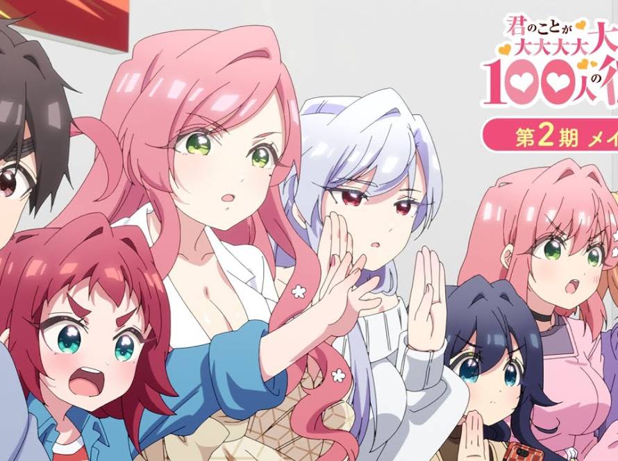 The 100 Girlfriends Who Really, Really, Really, Really, REALLY Love You anime sæson 2 trailer